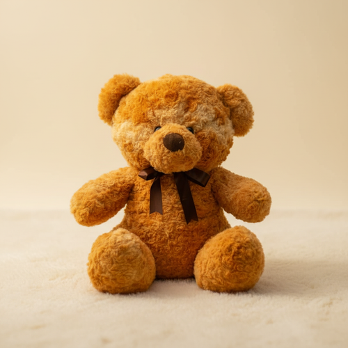 Honey Hug Bear - #FFF4E8 Background 1:1